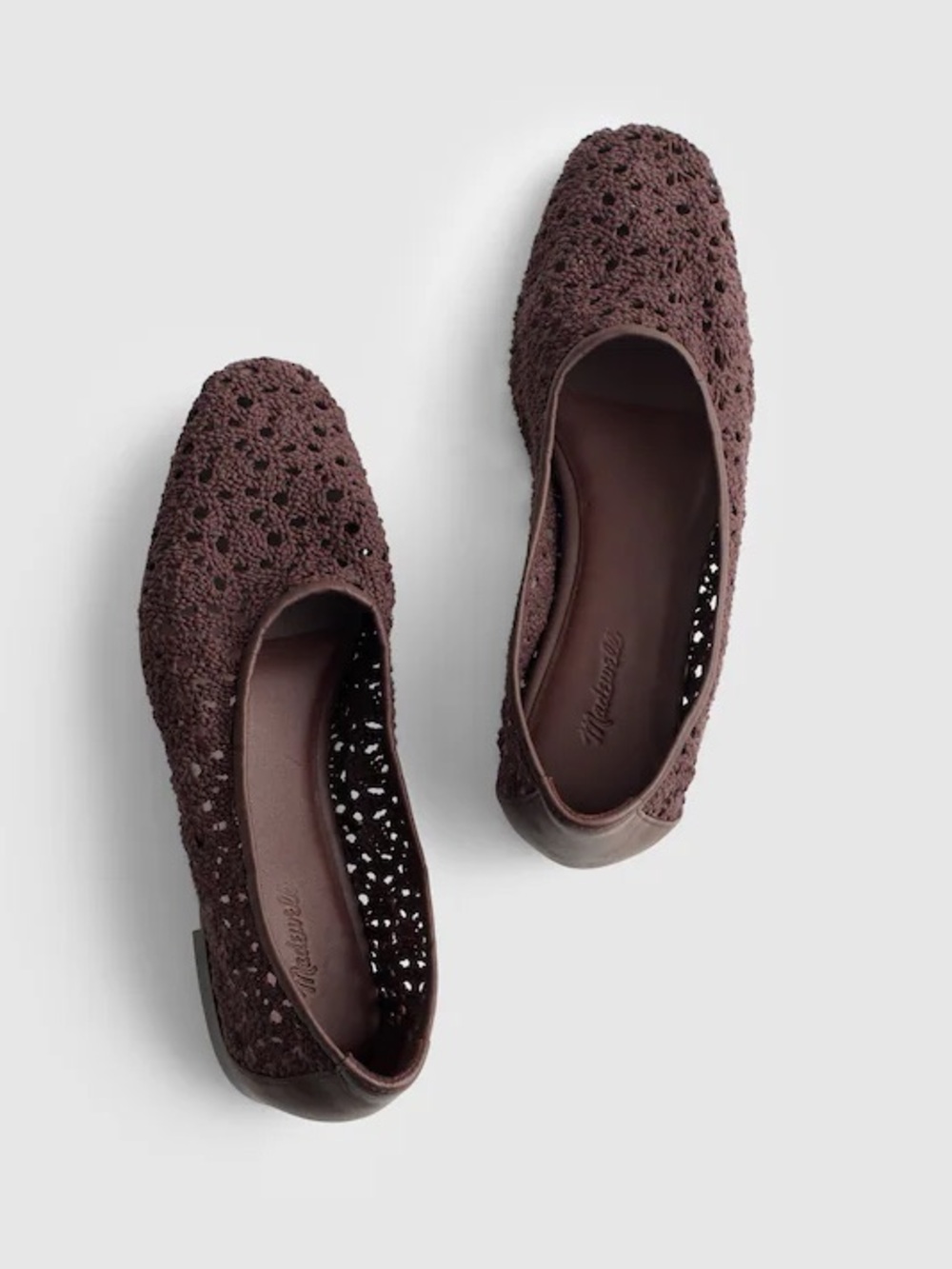 Madewell The Mylie Ballet Flat in Espresso Bean Brown Size 7.5 - Picture 2 of 10